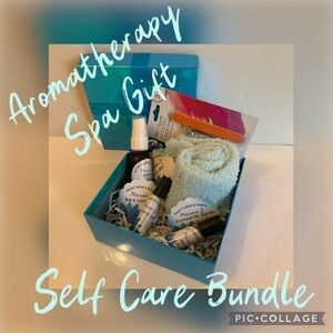 Aromatherapy Spa self care bundle gift set handcrafted organic